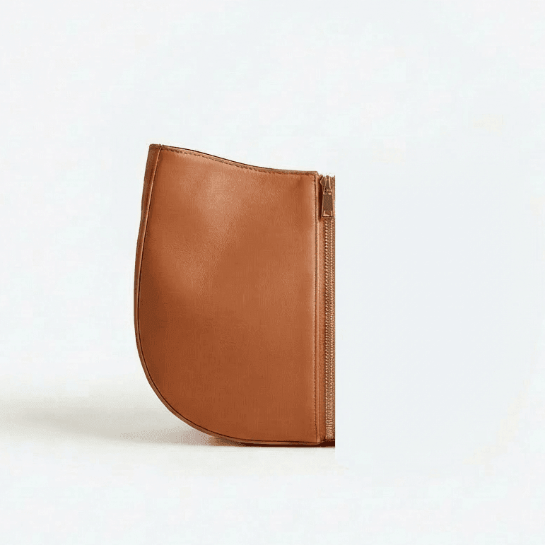 Demi-Lune – Brown Leather Interchangeable Half for  Bag System