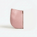 Demi-Lune – Pink Leather Interchangeable Half for Bag System